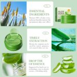 60 Pairs Aloe Vera Under Eye Patches, Collagen Eye Mask for Dark Circles, Puffiness, Wrinkles & Fine Lines, Hydrating & Soothing Anti-Aging Skincare... - Image 9