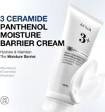 ANUA 3 Ceramide Panthenol Moisture Barrier Cream, Hydrating Face Moisturizer for Normal Skin, Panthenol, Ceramide, Centella for Skin Barrier Non Comedogenic, Korean Skincare, 100ml/3.38fl. oz. - Image 3
