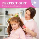 Kavya Scrunchies for Girls, Velvet Scrunchy Rainbow Hair Bands Soft Premium Hair Bobbles for Women Elastic Ponytail Holders Tie Dye Hair Accessories for... - Image 8