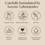 AVEENO Face CALM+RESTORE Oat Rich Balm (1x 50ml), 24-Hour Hydration Face Moisturiser with Triple Oat Complex, Face Care Soothes and Hydrates Irritated, Very Dry, and Sensitive Skin - Image 4