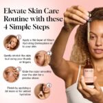 Kitsch Dermaplane Face Oil with Jojoba & Argan Oil – Hydrating Facial Formula for Dermaplaning Tool, Gua Sha & Razor Use – Irritation-Free Shave Oil for Soft, Radiant Skin – 60ml - Image 3