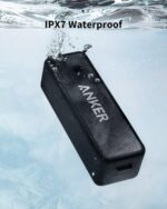 Anker Soundcore 2 Portable Bluetooth Speaker with 12W Stereo Sound, BassUp, IPX7 Waterproof, 24-Hour Playtime, Wireless Stereo Pairing, Speaker for Home,...