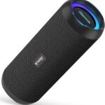 RIENOK Bluetooth Speaker 30W Wireless Speaker Portable Dual Pairing HD Stereo Sound IP67 Waterproof Bluetooth 5.0 Outdoor Sport Speaker