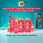 OGX Bond Protein Repair Conditioning Mist + 230° C Heat Protect, Targeted to Repair Hair Bonds, For Smooth & Strong Hair, Lightweight Formula 193ml - Image 3