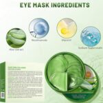 60 Pairs Aloe Vera Under Eye Patches, Collagen Eye Mask for Dark Circles, Puffiness, Wrinkles & Fine Lines, Hydrating & Soothing Anti-Aging Skincare... - Image 8