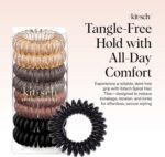 Brushworks Zig-Zag Headband 3-Pack – Retro-Modern Hair Accessory (Shiny Black, Matte Black, Tortoise) – Durable, Comfortable Grip - Image 3