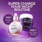 Olay Super Serum Night Repair, Hydrating Face Serum with Niacinamide, Peptide, Anti-Ageing & Brightening Skincare for a Youthful Glow, 30ml - Image 7