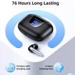 Wireless Earphone, Wireless 5.3 Headphones, 13MM Horn, Long Time Playtime, Type-C Fast Charging Case, Stereo Wireless In-Ear Headphones for Iphone And Android In-Ear Headphones, Gaming Business Sports Headset Ear Microphone - Image 5