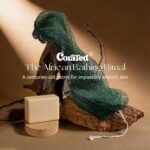 CORATED 2pcs African Exfoliating Net Sponge - Bath & Shower Net Sponges, Scrubbing Net Body, Beauty Skin Cleaning for Shower SPA Massage (Light Purple & Light Green) - Image 7