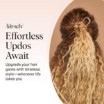Kitsch French Hair Pins for Women – Elegant & Durable Metal Hair Fork for Updos, Chignon, Bun & Twist Hairstyles, Secure Hold All Day, Comfortable... - Image 8