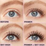 Maybelline New York Lash Sensational Sky High Serum Infused Lash Primer for Mascara, Lengthening, Thickening, Tinted and Washable Formula, Soft Black, 1 Count - Image 2