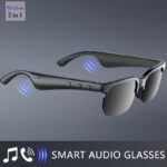 Smart Glasses with Wireless HIFI Headphones, Dual Speaker, Touch Control, Rechargeable Lithium Battery, USB Type-C Charging, Ideal for Music and Calls, Wireless Headphones|Modern Eyewear|Wireless Connectivity, Wireless Headphones - Image 3