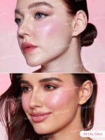 SHEGLAM Color Bloom Liquid Blush-Petal Talk  Liquid Blush Liquid Waterproof Long Lasting High Pigment Non-Fading  Lasting Glow Lightweight Face Makeup Blush Brand Beauty Makeup Face Paint Cosmetic For Women Girls Perfect For Spring Summer Ideal For Y2K Fancy Fashion Suitable For Birthday Mother'S Day Gift Rave Festival Party Ready Best Color - Image 2