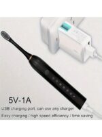 Electric Toothbrush – 6 Cleaning Modes, IPX7 Waterproof And USB Rechargeable | Smart Timer, 300mAH Battery, Gentle Bristles And Multiple Color Options For Whitening Teeth, Healthy Gum And Superior Oral Care With 30-Day Battery Life And Replaceable Brush Heads - Image 6
