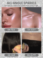 SHEGLAM Go Go Glow Highlighting Body Mist-Champagne Shimmer Brand Beauty Makeup Face Paint Cosmetic For Women Girls Perfect For Spring Summer Ideal For Y2K Fancy Fashion Suitable For Birthday Mother'S Day Gift Rave Party Ready Best Color - Image 3