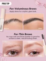 SHEGLAM Set Me Up Brow Gel Long Lasting Waterproof Clear Eyebrow Gel Long Wear Smudge-Proof Moisturizing Eyebrow Makeup Eyebrow Brow Pomade Brand Beauty Makeup Face Paint Cosmetic For Women Girls Perfect For Spring Summer Ideal For Y2K Fancy Fashion Suitable For Birthday Mother'S Day Gift Rave Party Ready Best Color - Image 2