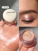 SHEGLAM Starstruck Cream Eyeshadow Pot-Sphere Brand Beauty Makeup Face Paint Cosmetic For Women Girls Perfect For Spring Summer Ideal For Y2K Fancy Fashion Suitable For Birthday Mother'S Day Gift Rave Festival Party Ready Best Color