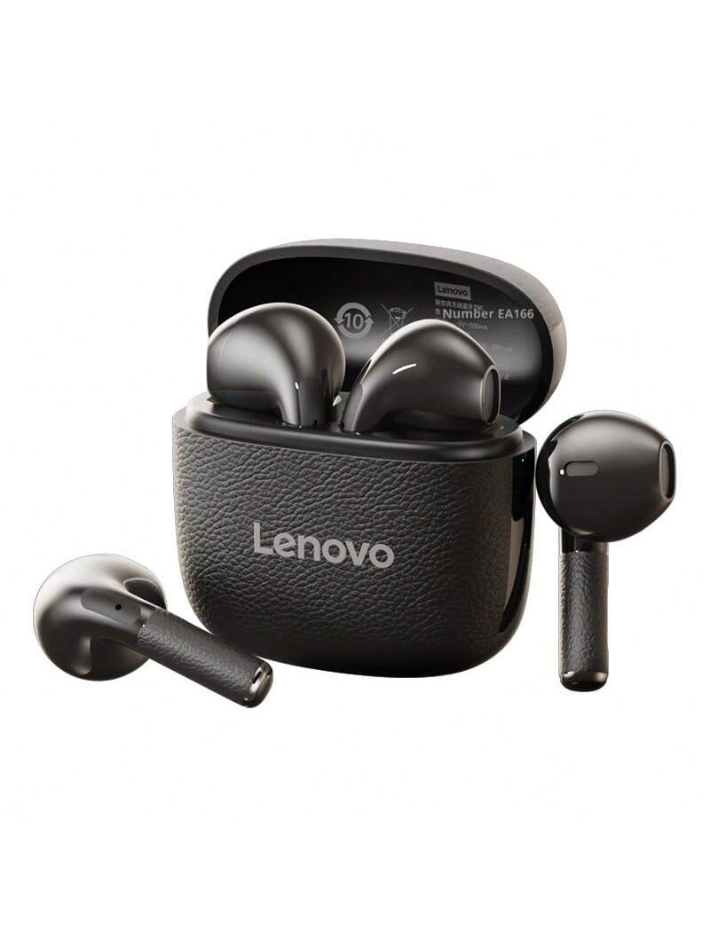 Lenovo EA166 Bluetooth 5.4 Earphones: High-Quality Sound, Smart Super-Clear Call Noise Cancellation, IPX5 Waterproof And Sweat-Proof Rating, Ultra-Low Latency. - Image 1