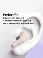 New Transparent Touchscreen Low Latency TWS Wireless Earbuds, Type-C Charging, Bluetooth 5.3 Semi-In-Ear Wireless Sports Earphones With Super Long Battery Life - Image 6