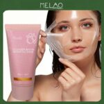MELAO Melo Collagen & Biotin Face Mask, Deep Hydrating & Nourishing Overnight Mask, Brightening & Firming, Suitable For All Skin Types, 50g/1.76oz