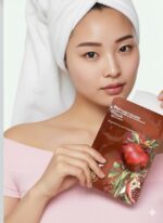 Face Masks Skincare Gift Set - 5 Hydrating Sheet Masks for Women - Vegan Korean Face Mask Pack, Collagen-Boosting Gel Masks for Glowing Skin - Natural Beauty Gift Set by Anytime Beauty - Image 2