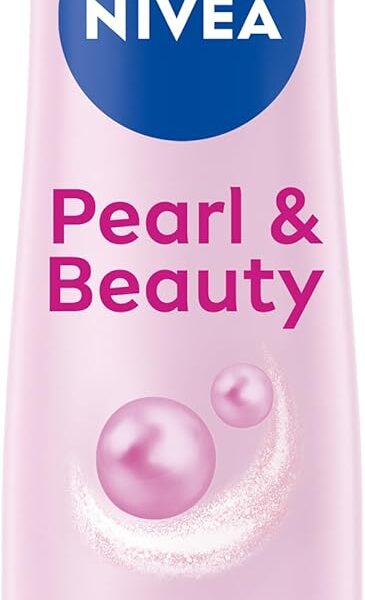 NIVEA Pearl & Beauty Anti-Perspirant Deodorant Spray (150ml), Women's Deodorant Spray with 72H Sweat and Odour Protection, Anti-Perspirant for Women with Pearl Extracts