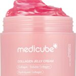 medicube Collagen Jelly Cream- Niacinamide & Freeze-Dried Hydrolyzed Collagen - Boosts skin's barrier hydration and gives 24h Glow & Lifted Look - Korean skincare (1.69 Fl Oz)