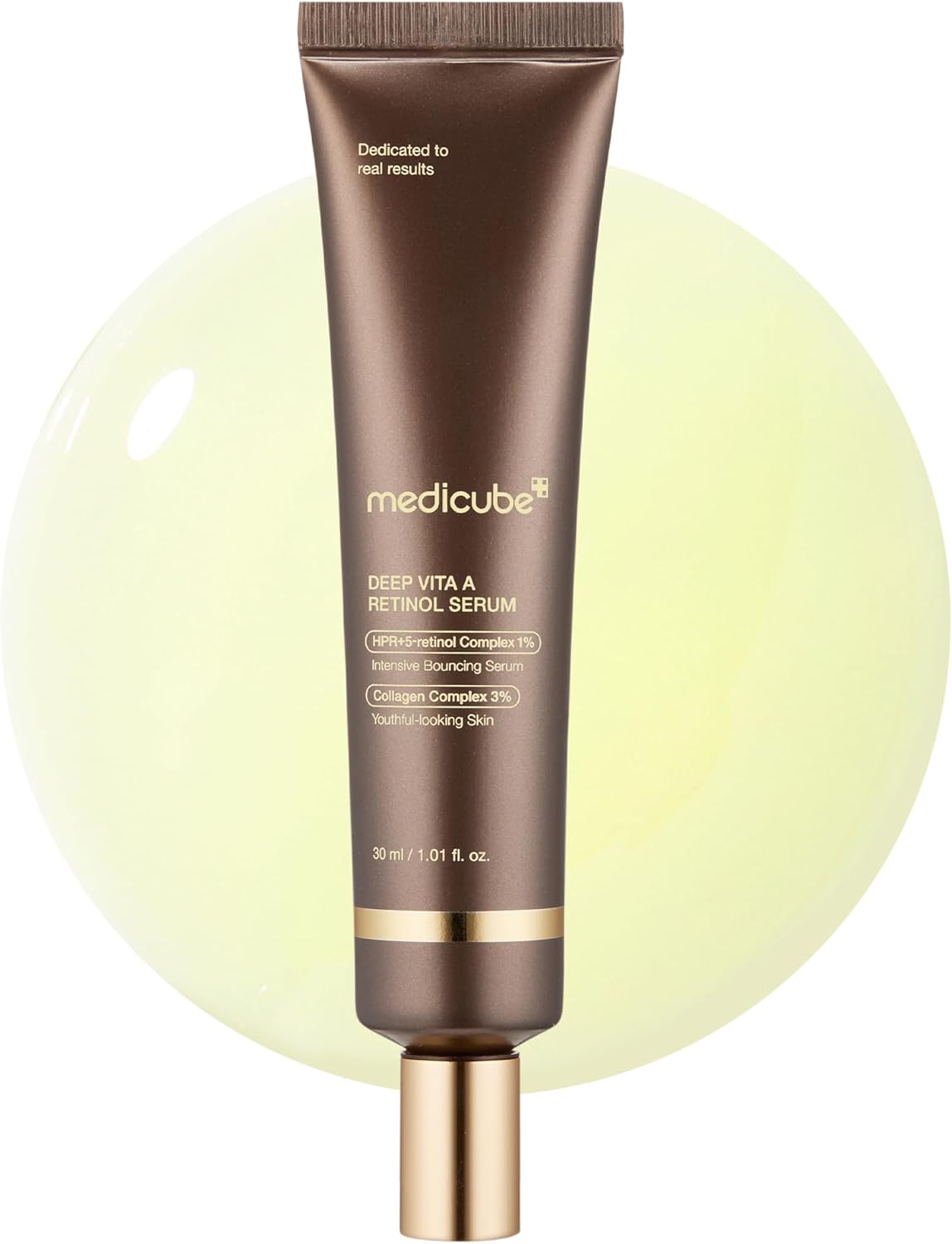 61gPdCZ75GL._AC_SL1500_ medicube Deep Reviving Bakuchiol Retinol Facial Serum - Anti-Aging 4th Gen Retinol & Bakuchiol - Targets Fine Lines, Uneven Skin Tone, Blemish Scars - Korean Skin Care, Low Irritant, 1.01 oz - Image 1