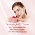 medicube Collagen Jelly Cream- Niacinamide & Freeze-Dried Hydrolyzed Collagen - Boosts skin's barrier hydration and gives 24h Glow & Lifted Look - Korean skincare (1.69 Fl Oz) - Image 3