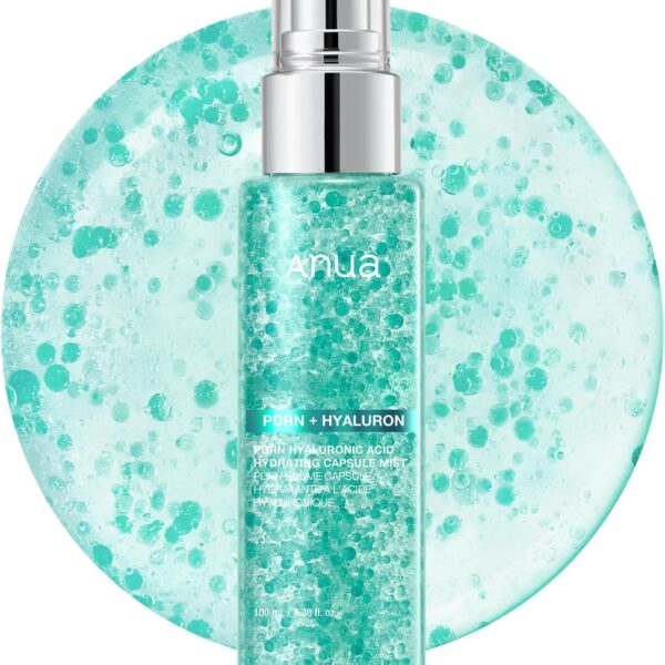Anua PDRN Collagen Glow Facial Serum Spray, Hydrating Face Mist, Hyaluronic Acid, dewy glass finish, All Skin Types, Instant Plumping Hydration, Firming Care, Korean Skincare, 100ml