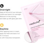 medicube Salmon DNA PDRN pink collagen jelly gel mask | overnight face mask for glass glow skin- elasticity, hydrating, firming and moisturising | korean skincare, 28g, 4ea - Image 6