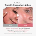 medicube Salmon DNA PDRN pink collagen jelly gel mask | overnight face mask for glass glow skin- elasticity, hydrating, firming and moisturising | korean skincare, 28g, 4ea - Image 7