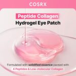 COSRX Pink Peptide Collagen Hydrogel Eye Patches Wrinkle Patches for Puffy Eyes, Dark Circles, Eye Bags, Wrinkles and Fine Lines, Firming and Depuffing Under Eye Masks, Korean Skincare 60 Patches - Image 5