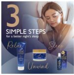 Feather & Down Sleeping Bag Gift Set (luxury eye mask, sleep balm, pillow spray and shower cream) - relaxation gift with calming lavender & chamomile essential oils perfect for Mothers Day | Sleeping Bag - Image 6