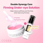 COSRX Pink Peptide Collagen Hydrogel Eye Patches Wrinkle Patches for Puffy Eyes, Dark Circles, Eye Bags, Wrinkles and Fine Lines, Firming and Depuffing Under Eye Masks, Korean Skincare 60 Patches - Image 3