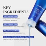 medicube Zero Pore Blackhead Mud Facial Mask - Skin Cooling & Pore Tightening - 3 Minute Quick Dry Formula with AHA, BHA, PHA, and Pore-Purifying Clay - Korean Mud Mask 100 g - Image 5
