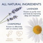 Feather & Down Sleeping Bag Gift Set (luxury eye mask, sleep balm, pillow spray and shower cream) - relaxation gift with calming lavender & chamomile essential oils perfect for Mothers Day | Sleeping Bag - Image 3