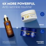 NIVEA Q10 Anti-Wrinkle Expert Dual Action Face Serum ​(30ml), Anti Ageing Face Serum for Women with Pure Q10, Moisturiser to Visibly Reduce and Prevent Wrinkles - Image 4