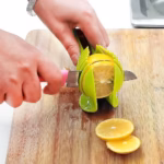 Stainless Steel Kitchen Handheld Orange Lemon Slicer Tomato Cutting Clip Fruit Slicer Onion Slicer KitchenItem Cutter Accessorie - Image 4