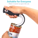 New Design Easy-Grip Hook Can Opener - Durable Plastic, Perfect for Home & Restaurant Use, Ideal Christmas Party Accessory - Image 3
