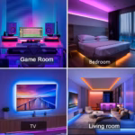 RGB Led Strip Lights 5m 10m 20m 30m Led Room Light with APP Control Flexible Ribbon Luces Led Tape for Room Bedroom Decoration - Image 7