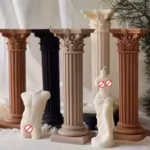 Venus Human Body Candle Silicone Mold Rome Column Gypsum Making Tool Muscle Man Shape Resin Mould Sketch Still Life Artist Decor