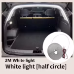 Car high brightness trunk lighting ambient light interior decoration LED wiring free automatic sensing tailgate light strip - Image 3