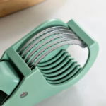 1Pc Kitchen Tools Stainless Steel Vegetable and Fruit Slicer Multi Functional Salad Slicer Kitchen Accessories - Image 3