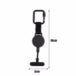 Retractable Anti-Theft Phone Holder Cellphone Lanyard Strap Smartphone Case Safety Tether with Belt Clip Cellphone Lanyard - Image 6