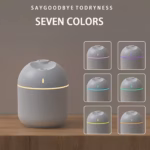 270ML Air Humidifier Cool Mist Aroma Diffuser LED Night Light power-off protect USB Humidificador For Home Office - Image 6