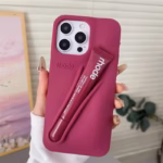 Makeup Brand Lemontini Dopamine Lip Gloss Case for iPhone 15 16 17 ProMax 12 13 14 Air Pro Max Plus Lipstick Holder Phone Cover - Image 6
