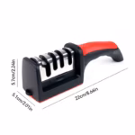 1pc professional blade sharpener, tungsten diamond ceramic sharpening system, no assembly required, kitchen sharpening tool - Image 5