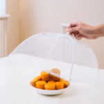 Food Cover Mesh Folding Washable Flies Tables Cover Insect Proof Protective Dish Covers Home Kitchen Storage Accessaries - Image 5