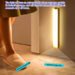Wireless USB Rechargeable Motion Sensor LED Bar Light Induction Night Light Portable Cordless Magnetic Cabinet Lamp for Kitchen - Image 4